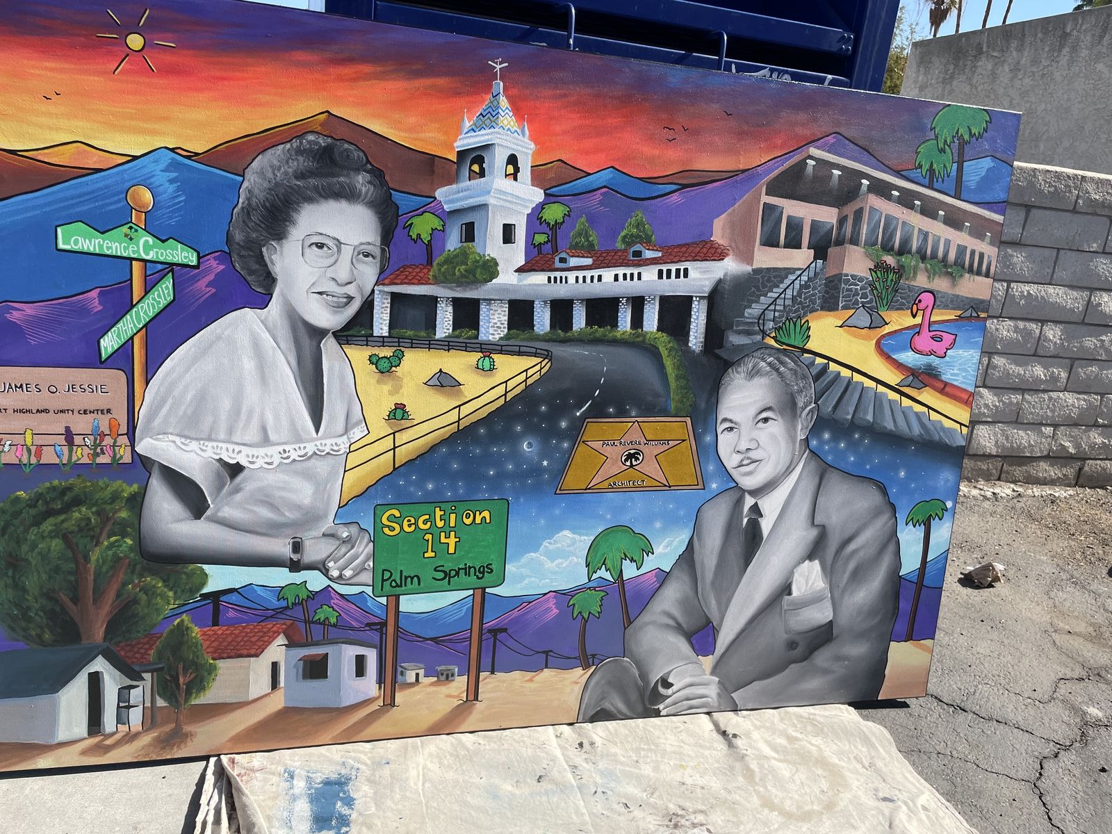 Black History Month Mural